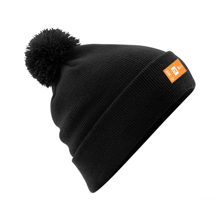 Bristol Hockey Talent Academy- Original Pom Pom Beanie : Black