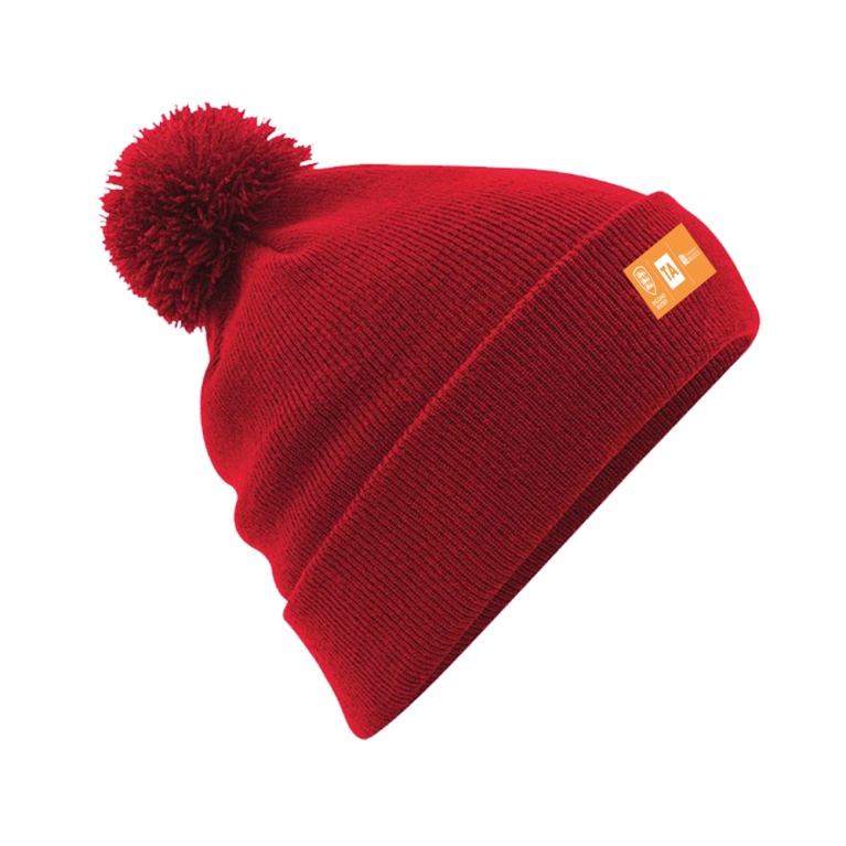 Bristol Hockey Talent Academy - Original Pom Pom Beanie - Red